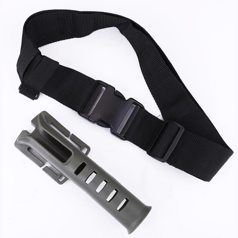 FTK Регулируемый поясной рыболовный ремень Портативный рыболовный ремень Оборудование Легкий рыболовный инструмент зелёный