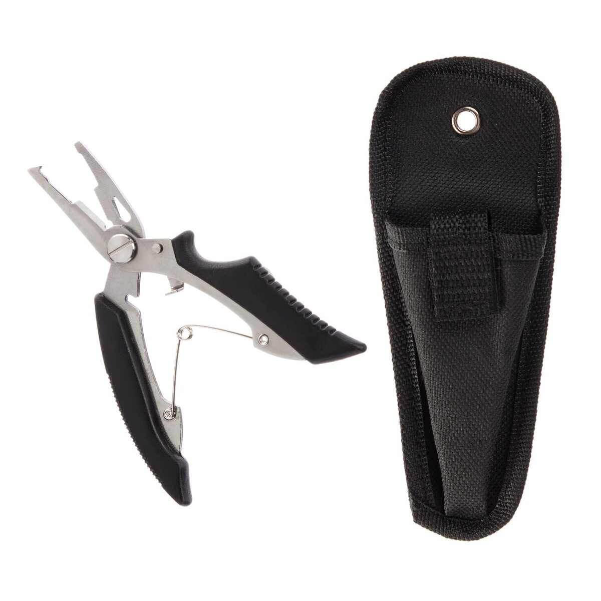 Мультитул 3в1 рыболовный, черный 13 см